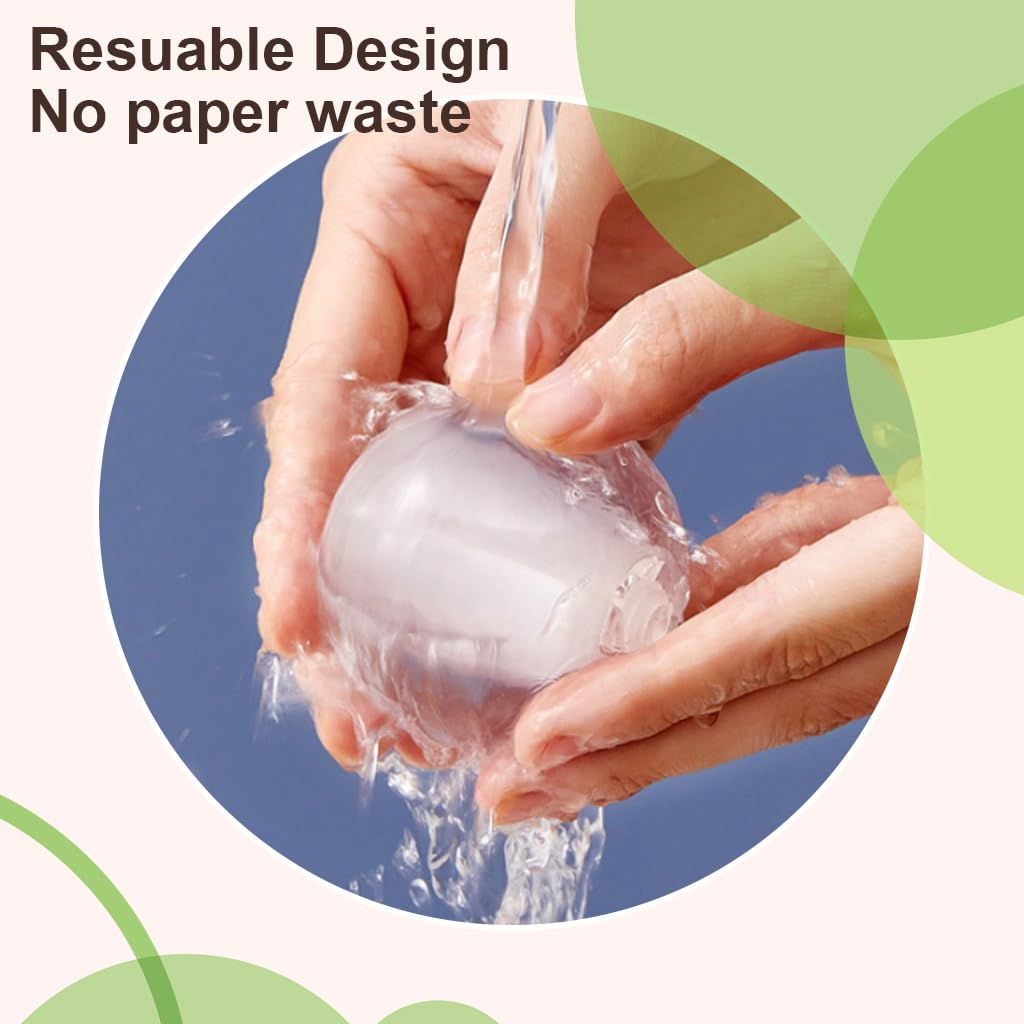 MAYCREATE Lint Remover Ball for Clothes and Pet Hair with Washable TPE Roller | Reusable Portable Cleaner