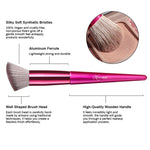MAYCREATE Makeup Brush Set for Beginners and Artists with 18PCS Soft Synthetic Bristles | Rose