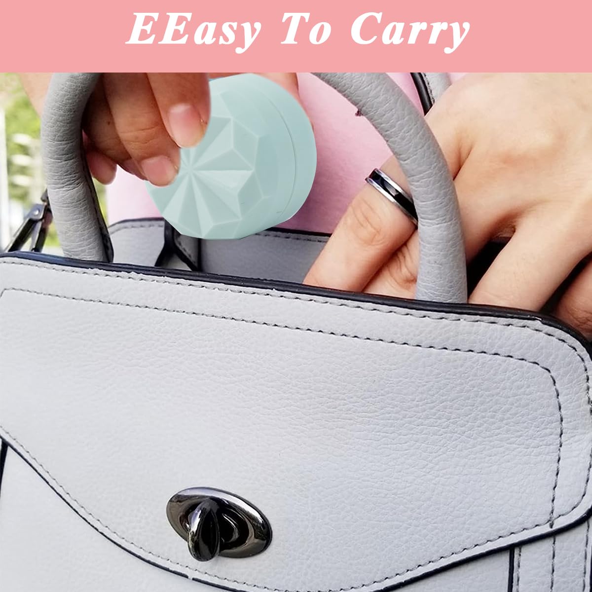 MAYCREATE Silicone Cream Jars for Travel featuring Leakproof Screw Cap 3pcs 20ml Set | Color Bottles for Toiletries