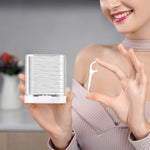 MAYCREATE Dental Floss Picks Dispenser with Automatic Pop Up Case 88 Count for Adults | Toothpick and Flosser Holder for Clean Teeth