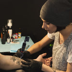 MAYCREATE Tattoo Machine with 20 Needles Cartridge, Tattoo Machine Full Kit Tattoo Pen Machine, Rotary Tattoo Machine Shader & Liner Machine Tool Tattoo Needles for Professional Tattoo Beginners