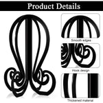 MAYCREATE Wig Stands for Wigs and Hats featuring Octopus-Shaped 4-Foot Base | 8.7x11.7 in Plastic