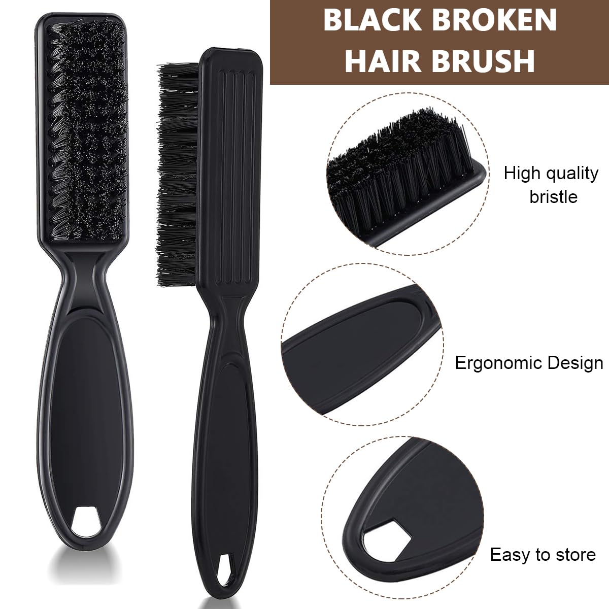 MAYCREATE Barber Beard Pencil Filler for Men Dual Tip 2 in 1 Beard Pencil with Comb & Brush for Beard Styling, Sweat Proof Beard Pencil Filler Mustache Kit for Beard, Mustache, Eyebrows (dark brown)