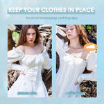 MAYCREATE Hasthip 36Pcs Double Sided Tape For Clothes Bra Stickers One-Off Body Skin Tape,Invisible Clear Bra Clothing Tape Strips 18X85Mm(Fabric & Skin Friendly)