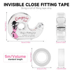 MAYCREATE Anti-Exposure Tape for Clothes featuring Double-Sided Adhesive 5.47 Yard Roll | Invisible and Skin-Friendly Modesty Fix