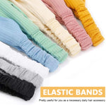 MAYCREATE Women Wide Headbands for Yoga and Sports featuring Bowknot Design | 4 Pack