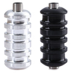 MAYCREATE Tattoo Machine Set for Beginner 2 Machine Gun Pigment Tips Power Supply Set 5 Needle(Silver and Black)