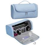 MAYCREATE Travel Storage Bag for Dyson Airwrap featuring Five Compartments and PU Material | Portable Organizer with Hanging Hook
