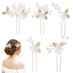 MAYCREATE® for Bridal Hair Pins Set of 5 Star and Moon Rhinestone Hair Accessories with Durable Alloy Design for Wedding Updos, Sparkly Celestial Hairpieces for Brides, Parties, Special Occasions and Celebratory Events