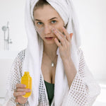 MAYCREATE 3Pcs Airless Pump Bottle Empty 30Ml Travel Pouch Spray Bottles With Lid, Macaron Color Refillable Travel Bottle Container Dispenser For Hair Sprays, Liquid, 4 Cms, Multi