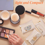 MAYCREATE 6Pcs Small Jewelry Organizer Pouch Bag Zip-up Jewelry Organizer Velvet Pouches Stylish Jewelry Organizer Pouches for Necklaces Bracelets Rings Earrings, Brooches, 4.5''x3.1''