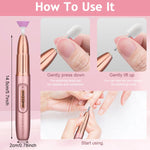 MAYCREATE Electric Nail Trimmer for Manicure and Pedicure with 5 Bits and 2 Speeds | USB Rechargeable