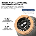 MAYCREATE Curly Hair Diffuser for Volumizing Curls with Clip-On Fit | Heat-Resistant PC Material