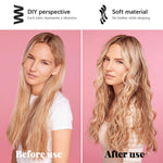 MAYCREATE Heatless Curls Hair Curlers for Medium Long Hair with 6 Styling Hooks | 20pcs 30cm Spiral Curlformers