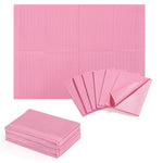 MAYCREATE Disposable Nail Art Table Towels for Salons with Waterproof Absorbent Pads 45.7x32.4 cm | 20 Sheet Set