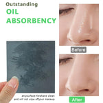 MAYCREATE 300pcs Face Blotting Paper for Oily Skin, Women Oil Blotting Sheets for Face, Natural Linen Tissue Oil Paper for Face, Blotting Paper for Makeup, Blotting Paper for Oily Face