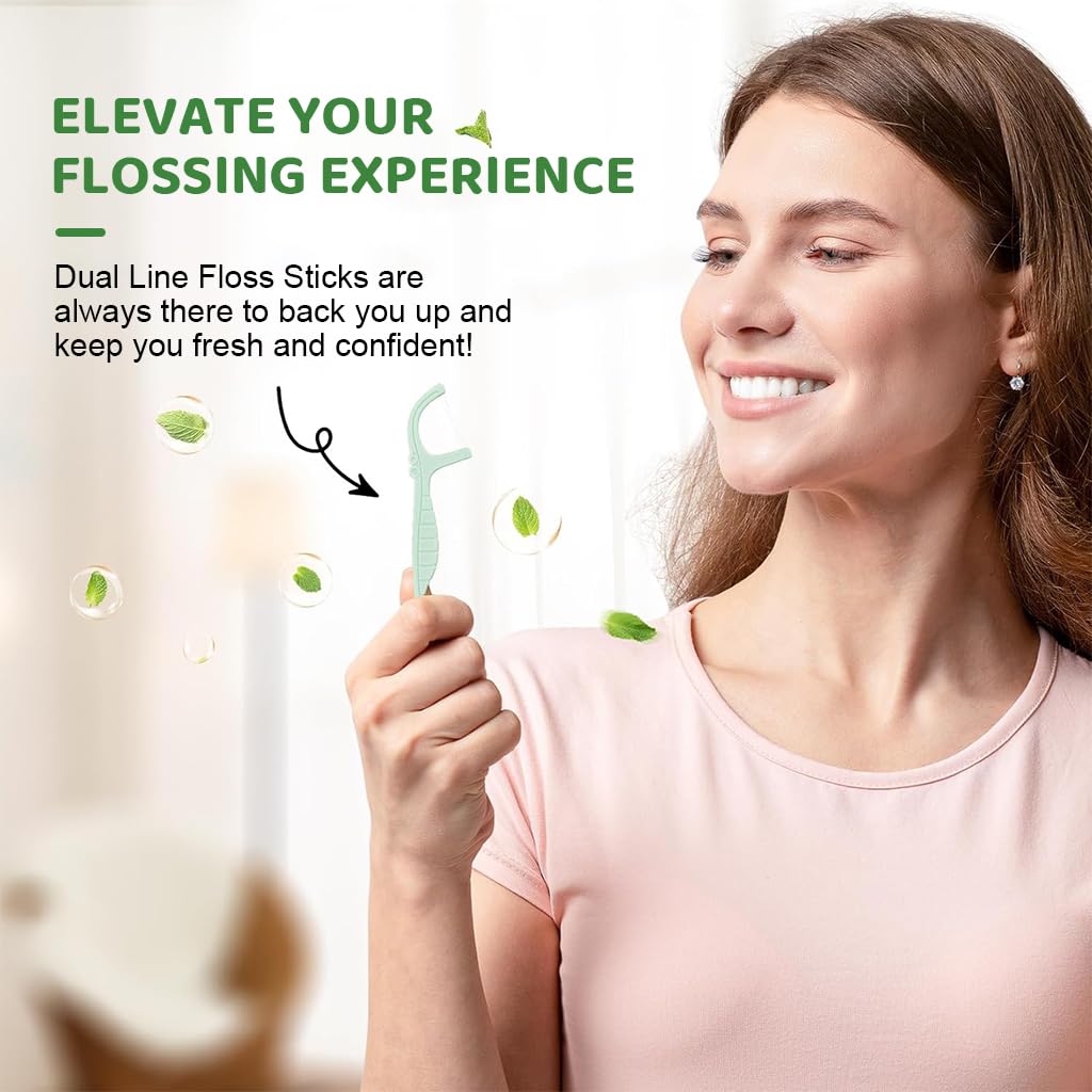 MAYCREATE Travel Floss Picks Case