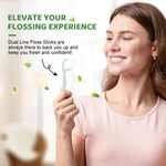 MAYCREATE Travel Floss Picks Case