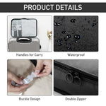 MAYCREATE 8 Pcs Women Travel Packing Organizers, Travel Packing Cubes for Suitcase Set Luggage Organizers for Suitcase Lightweight Travel Essential Bag with Large Toiletries Bag for Clothes Shoes