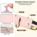 MAYCREATE Airwrap Hair Styler Travel Bag for Hair Tools with Insulated Liner 29x9x7cm | Snap Button Strap and Secure Zipper Closure