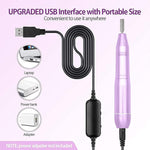 MAYCREATE Nail Drill Machine for Manicure and Pedicure with 20000rpm Speed Control | 44pcs Portable Electric Filer Kit