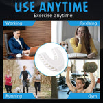 MAYCREATE 40lbs Jawline Exerciser Tool for Men Women Foodgrade Silicone Jaw Line Shaper Jaw Exerciser for Intermediate & Advance Users