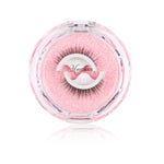 MAYCREATE 1 Pair 3D False Eyelashes Natural Look Reusable Self-Adhesive Eyelashes Waterproof 10mm For Women Eye Makeup Lash