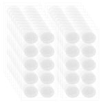 MAYCREATE 200pcs Invisible Earlobe Supports Lobe Lifter Stickers for Heavy Earrying Rings, Self Adhesive Earring Support Patches Earlobe Protectors for Sensitive or Stretched Earlobes