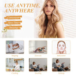 MAYCREATE No Heat Curling Rod Headband for Overnight Hair Styling with Velvet Roller | 5 Piece Set for Women