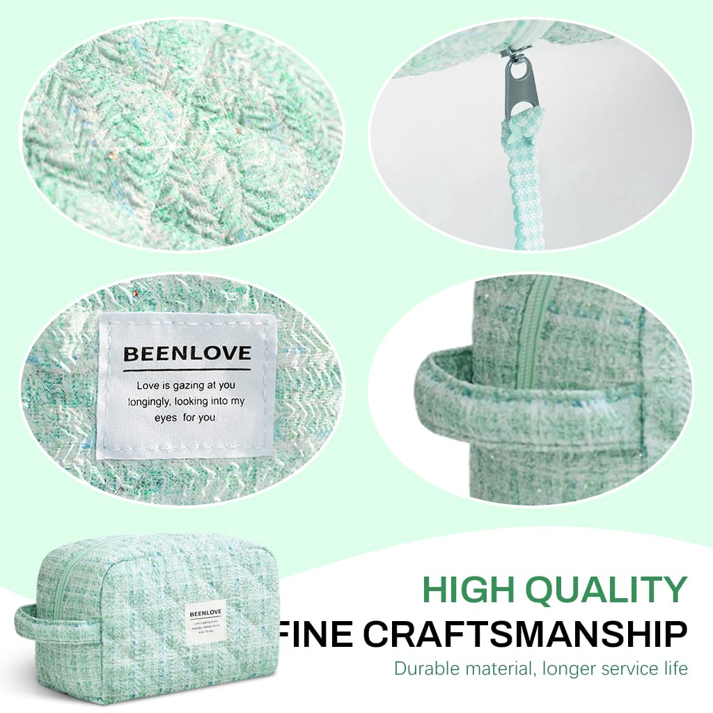 MAYCREATE Bra Organizer Bag Travel Underwear Organizer for Women, Soft Socks Lingerie Pouch with Handle, Portable Utility Storage Bag for Clothing, Travel Essentials (24x11x15cm)