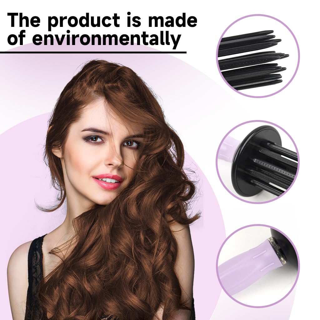MAYCREATE Hair Roller Comb for Effortless Curls with 25cm Multi Stick Structure | ABS Heat Resistant Styling Tool