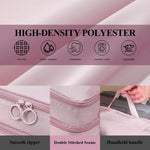 MAYCREATE Compression Packing Cubes for Clothes with Double Layer Design and Waterproof Fabric 33x22x18cm