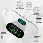 MAYCREATE Electric Cordless Heating Pad For Period Pain|Cramp Relief, Back Pain In Period|Belly Warmer Heating Pad With 3 Heat Levels 4 Vibration Modes|Caring Gift Heating Pad Belt For Women