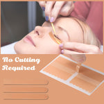 MAYCREATE 320pcs Eyelash Extension Tape False Eyelashes Adhesives Under Eye Lash Tape Breathable Non-woven Eyelid Lifting Micropore Medical Tape for Individual Eyelash Extensions