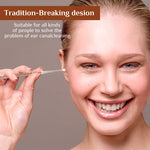 MAYCREATE 7pcs LED Ear Wax Pickers Stainless Steel Earpick Wax Remover Curette Ear Pick Cleaner Ear Cleaner Spoon Care Ear Clean Tool