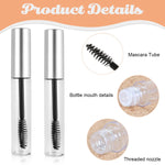 MAYCREATE Empty Mascara Tube for Travel and Home with Funnels and Transfer Pipettes 10ml