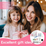 MAYCREATE Resin Art DIY Jewelry Making Kit Resin ArtSilicone Mold Craft Kit DIY Beading Necklace Bracelet Making Art Kit for Kids & Adults DIY Resin Art Necklace Bracelets Bag Charms Art Kit