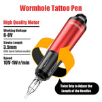 MAYCREATE Tattoo Machine with Cartridge Tattoo Machine Kit Pen Rotary Tattoo Machine Shader & Liner Machine Tool Cartridge for Professional Tattoo Beginners