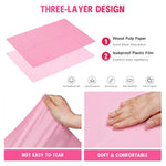 MAYCREATE Disposable Nail Art Table Towels for Salons with Waterproof Surface 45.7x32.4 cm | 20 Sheets