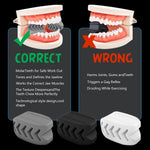 MAYCREATE Jawline Exerciser 6pcs with 40/50/60lbs Resistance Safe Silicone for Men & Women | Includes Storage Case