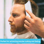 MAYCREATE Barber Fade Comb for Men with Ergonomic Curved Back and ABS Teeth | Ideal for Salon & Home Haircuts