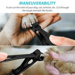 MAYCREATE Nail Cutter, Wide Jaw Opening Nail Clippers for Thick Nail cutter