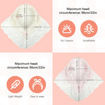 MAYCREATE Hair Bands for Women featuring Lace and Plaid Bow Design | 2Pcs Boho Head Scarf Set