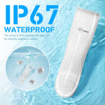 MAYCREATE Baby Hair Trimmer with Auto Hair Suction and Waterproof Design | USB Rechargeable Clippers for Kids