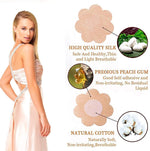 MAYCREATE Boob Tape for Backless and Strapless Outfits with 10 Nipple Covers | 16 ft Cotton Spandex Lift