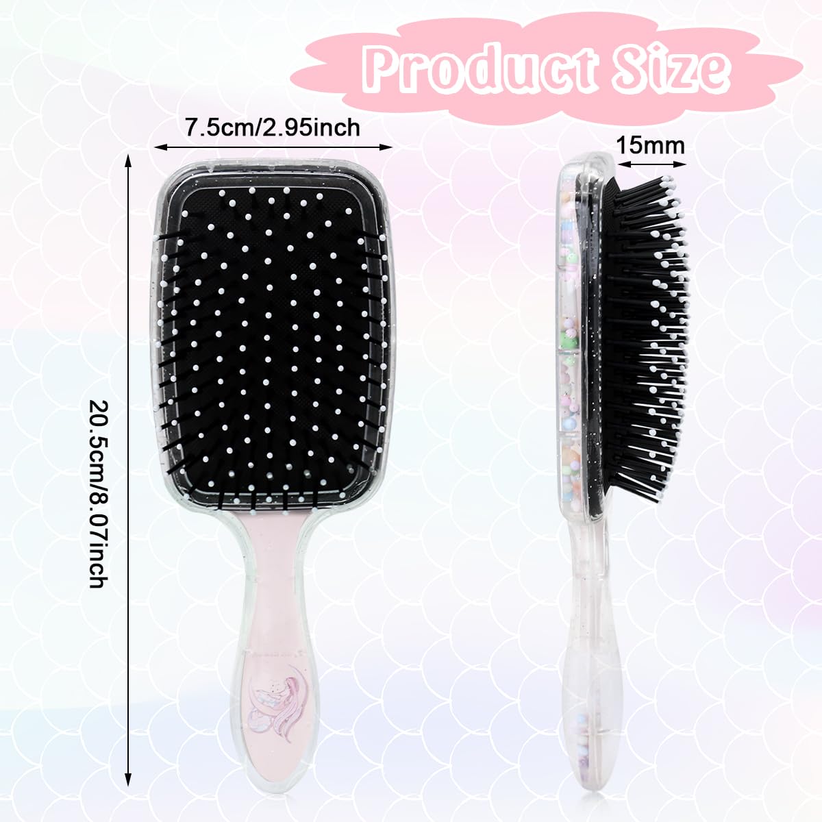 MAYCREATE® Paddle Hair Brush