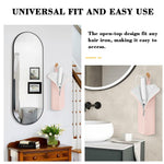 MAYCREATE Airwrap Hair Styler Travel Bag for Hair Tools with Insulated Liner 29x9x7cm | Snap Button Strap and Secure Zipper Closure