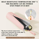 MAYCREATE Airwrap Hair Styler Travel Bag for Hair Tools with Insulated Liner 29x9x7cm | Snap Button Strap and Secure Zipper Closure