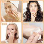 MAYCREATE Makeup Sponge Set for Foundation and Powder featuring Wet & Dry Dual Use | 7pcs Non‑Latex Soft Puffs