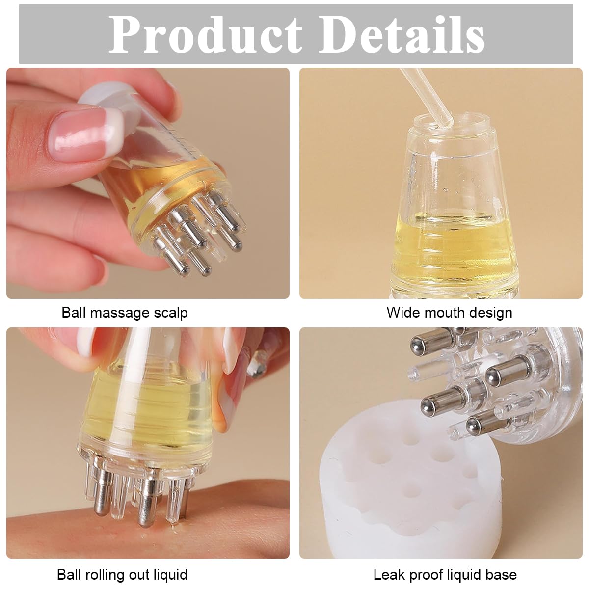 MAYCREATE Hair Oil Applicator